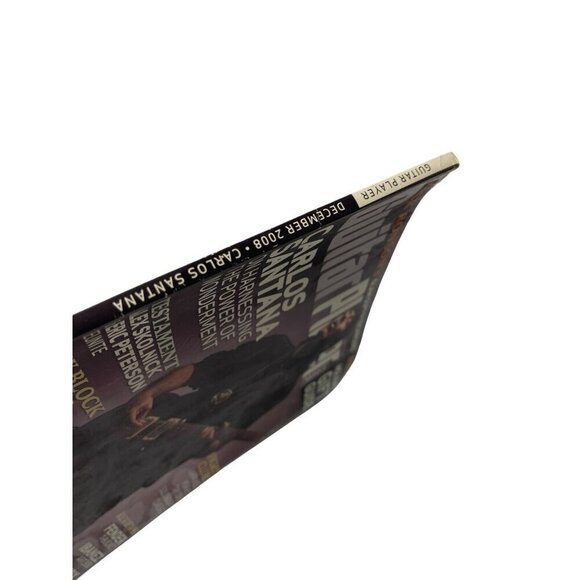 Guitar Player Magazine December 2008 Carlos Santana Testament Lindsey Buckingham - Picture 10 of 11